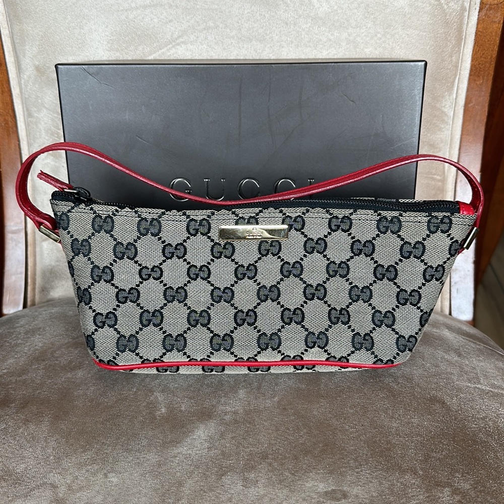 Gucci Bag Canvas Boat Pochette